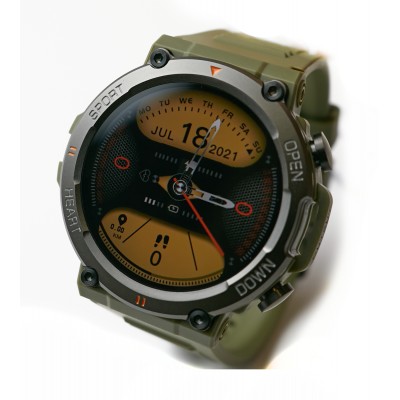 Умные-часы  с измерением давления GLK-28  Tactical Green 2023