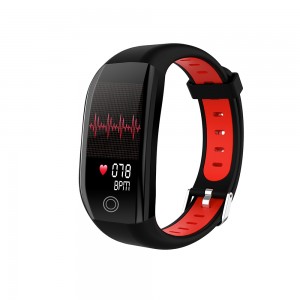 Фитнес-браслет с измерением давления и пульса GL-21 Smart&Sensitive, Красный