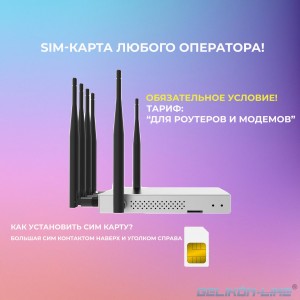 4G Wi-Fi роутер GL-9575 5G ULTRA, готовый комплект, интернет на дачу, wi-fi роутер с сим, мобильный роутер wi-fi